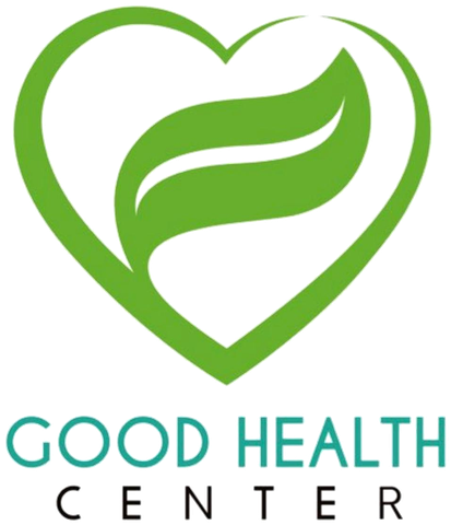 Good Health Center, corazón con hoja